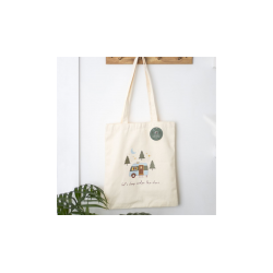 Let's Sleep Under the Stars Caravan Polycotton Tote Bag